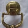 Vintage Brass Handles x 6 for Sale Image 2
