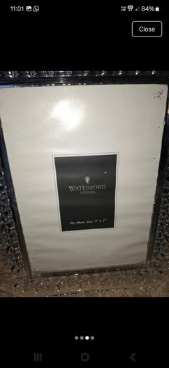 waterford crystal frames