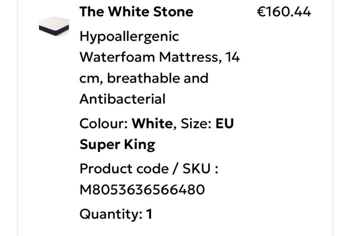 Brand New Super king size mattress