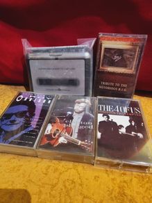Cassette Tapes And Cassette Player Clapton, B.i.G, Orbison Etc