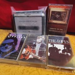 Cassette Tapes And Cassette Player Clapton, B.i.G, Orbison Etc