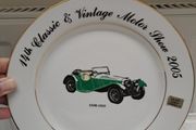 Wall plate 2005 Motor Show 24 kt gold