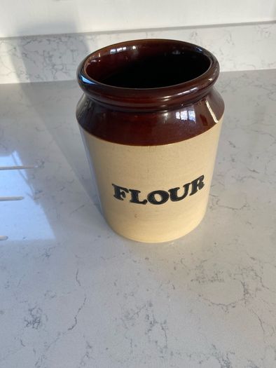 Vintage Flour Jar