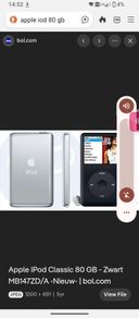 Apple iPod 80:GB Classic