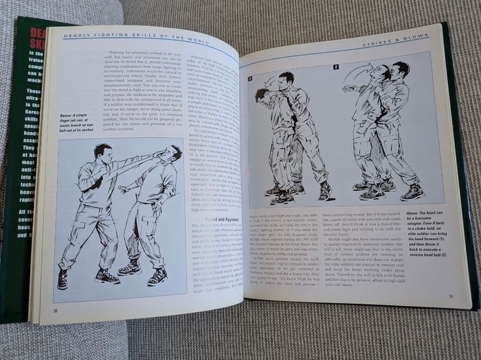 Deadly Fighting Skills of the World - Steve Crawford - 1997 Military Hardback