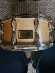 Pearl mastersound maple snare drum