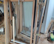 Velux top hung timber roof window  78cm x 140cm.