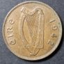 Ireland 1942 Penny coin Image 2