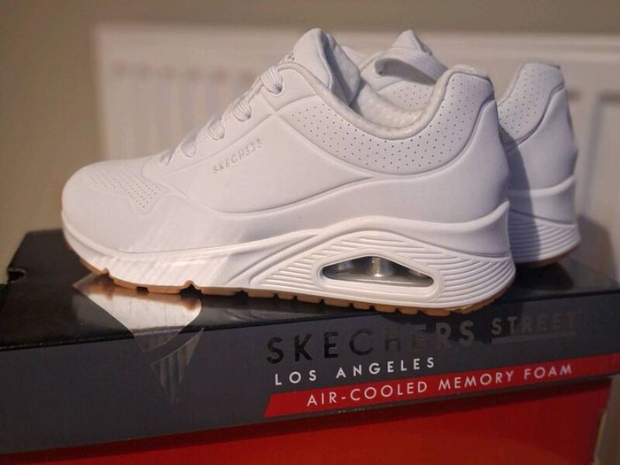 White ladies trainers