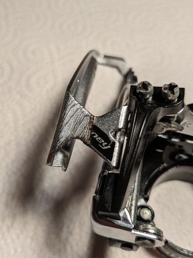 Shimano Tourney 3x7/8-speed front derailleur