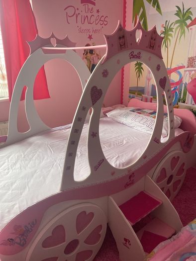 princess carraige bed