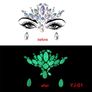 Halloween,Luminous Rhinestone,Party Glowing Face Sticker Image 2