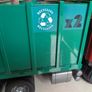 Amazing garbage Truck with bins Image 3