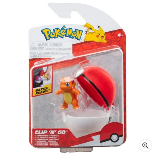 Pokemon Clip 'N' Go Charmander & Heavy Poke Ball