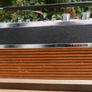 Vintage 1960's Ferguson AutoTwin Radio with wood front panels, retro (not tested, no batteries) Image 2