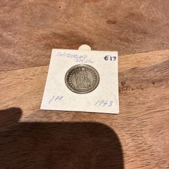 Switzerland 1 franc 1943 Silver coin