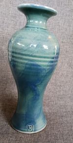 Studio Pottery, tall Vase