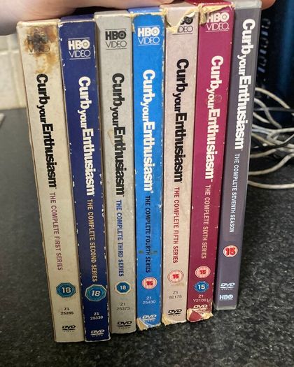 Curb Your Enthusiasm DVD Box Sets Bundle (Seasons 1-7) - Larry David HBO