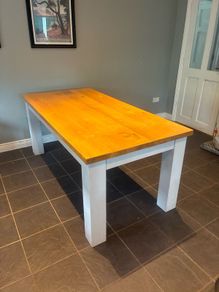 Solid Oak Dining Table