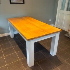 Solid Oak Dining Table