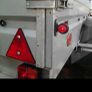x2PCS Truck Trailer Lights LED Side Marker Indicators Lorry Tractor Signal Lights Parking Light Red/White Image 2