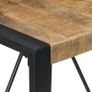 Dining Table 80x80x75 cm Rough Mango Wood Image 4