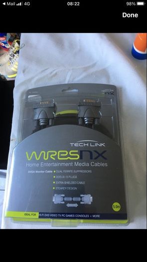 Home entertainment media cables