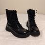 Black Patent Boots Image 8