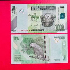Congo D.r  1,000 Francs  2005  Pick 101  Uncirculated )