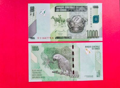 Congo D.r  1,000 Francs  2005  Pick 101  Uncirculated )