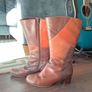 Vintage Leather Boots Image 2