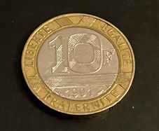 10 francs 1991