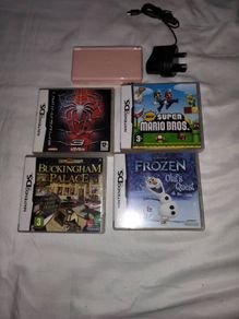 Nintendo DS with 4 Games