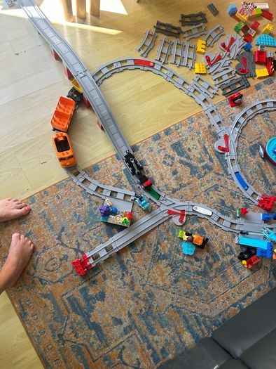 Huge Lego Duplo Joblot / Electric Train and Tracks