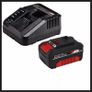 Einhell 18V Cordless Lawnmower & Grass Strimmer - Power X-Change Brushless Motor + 4Ah Battery & Charger Image 6