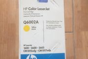 HP 124A Yellow Original LaserJet Toner Cartridge Q6002A