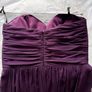 After Six - Aubergine Strapless cocktail dress, knee length size 12 Image 3
