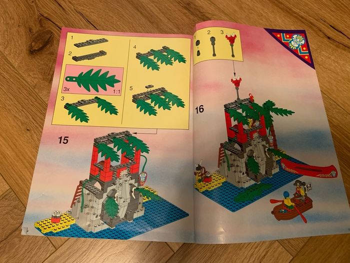 LEGO Pirates 6264 Forbidden Cove Instruction Manual Only Vintage Islanders 90s