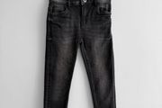 Pre Owned Dunnes Stores Kids Dark Washed Black Denim Jeans