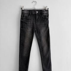 Pre Owned Dunnes Stores Kids Dark Washed Black Denim Jeans
