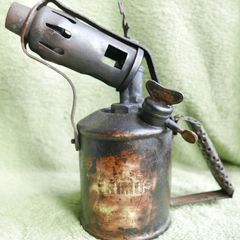 Vintage BLOW LAMP, PRIMUS,  Brass Blowtorch