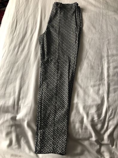 Black & White Pattern Trousers BNWT