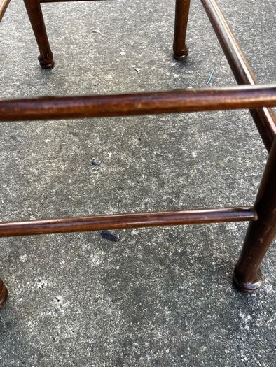 Vintage piano stool