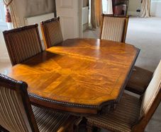 Large Dining Table and Chairs