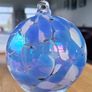Decorative coloured glass hanging ornament Image 2