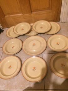 1940s wedgewood vintage soup set