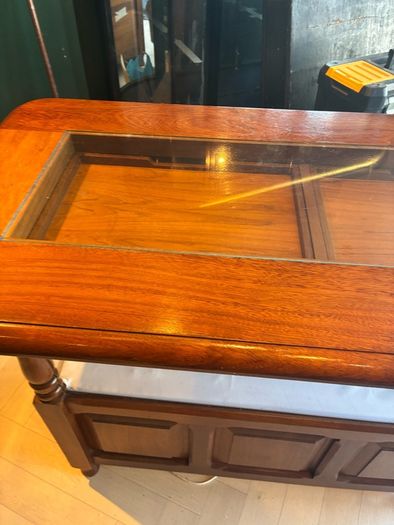 3 vintage display counters