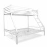 White Double Metal Bunk Bed FREE DELIVERY Image 3