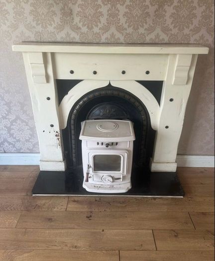Henley Cream Enamel Stove