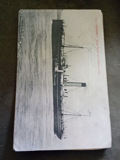 Antique postcard  SS MAMARI